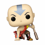 Funko Pop Avatar: The Last Airbender Aang (Crouching) (Metallic)