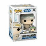 Funko Pop Star Wars Luke Skywalker (Hoth) with Pin - Imagen 2
