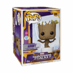 Funko Pop! Mega Guardians Of The Galaxy Groot (Flocked) - Imagen 2