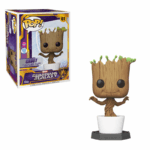 Funko Pop! Mega Guardians Of The Galaxy Groot (Flocked) - Imagen 3