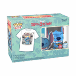 Stitch with Ukulele (Flocked) - Pop! & Tee Set - Imagen 2