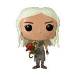 Daenerys Targaryen (with Rhaegal)