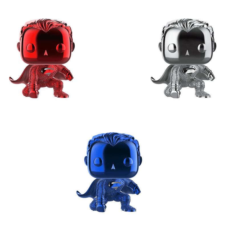 35301-0 Superman (Justice League) (Chrome 3-Pack) (Fall Convention) - Imagen 1