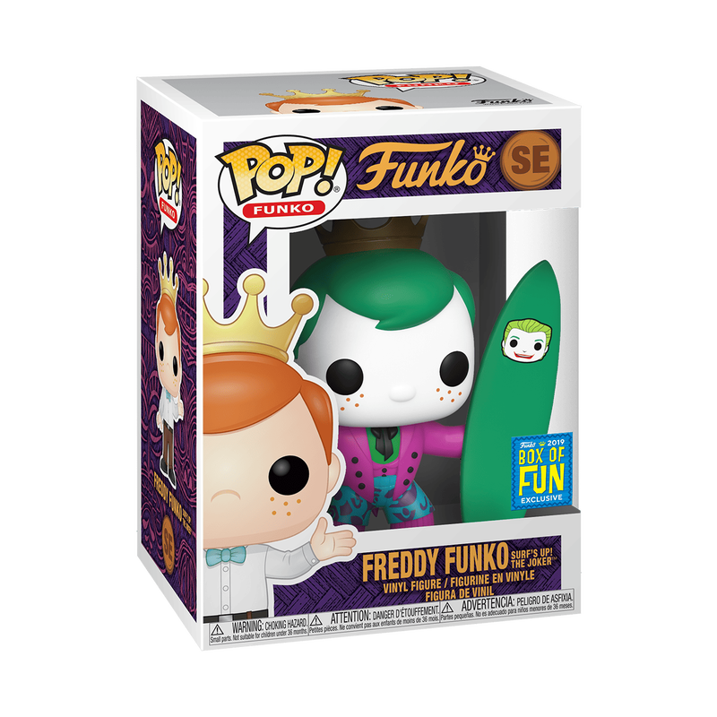 41544-0 Freddy Funko Surf's Up! The Joker Funko Fundays 2019 Box of Fun Exclusive - Imagen 1