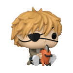 Denji (Eyepatch) with Pochita